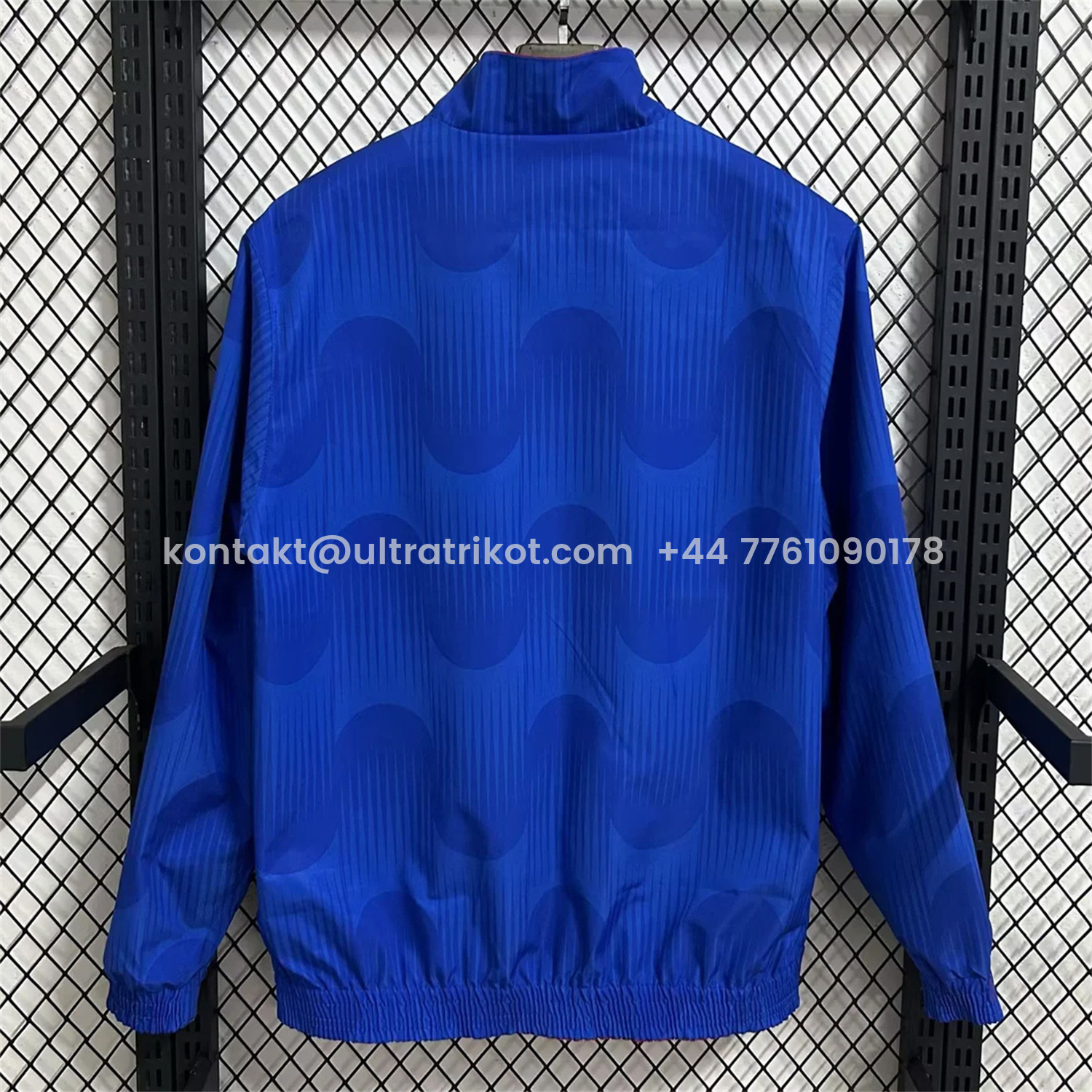 UltraTrikot-Spain 2026 Pre-Match Double Sided Reversible Windbreaker - Red