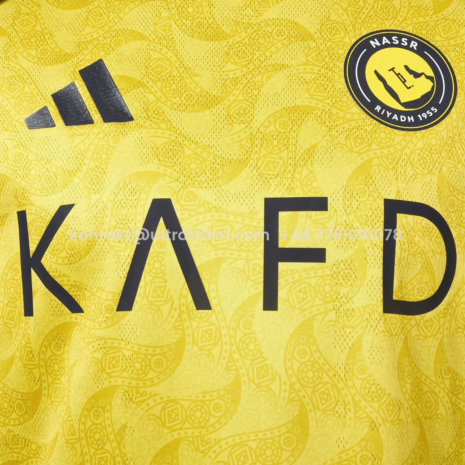 UltraTrikot-Al Nassr Riyadh Victory 25-26 Home Jersey - Player Version