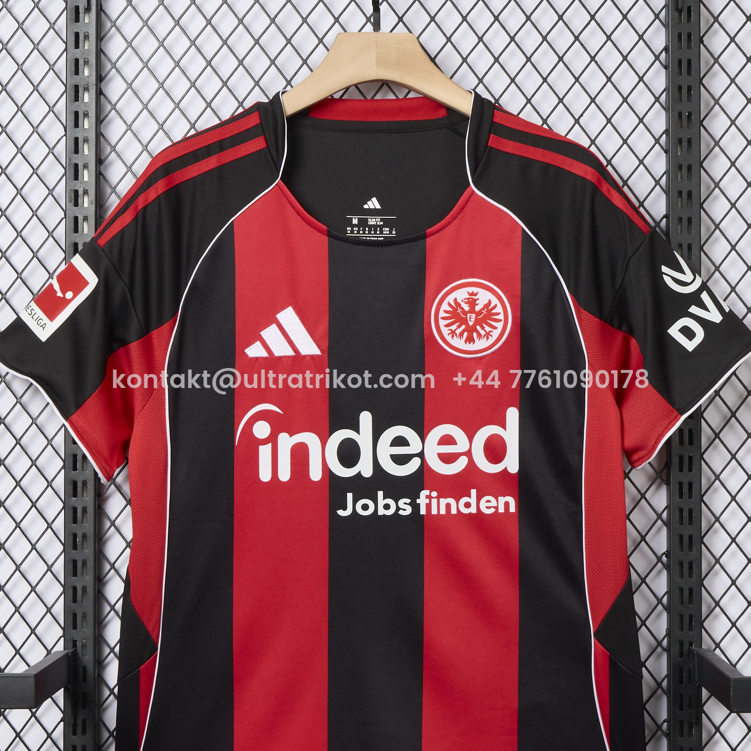 UltraTrikot-Frankfurt 25-26 Home Red Jersey - Fans Version