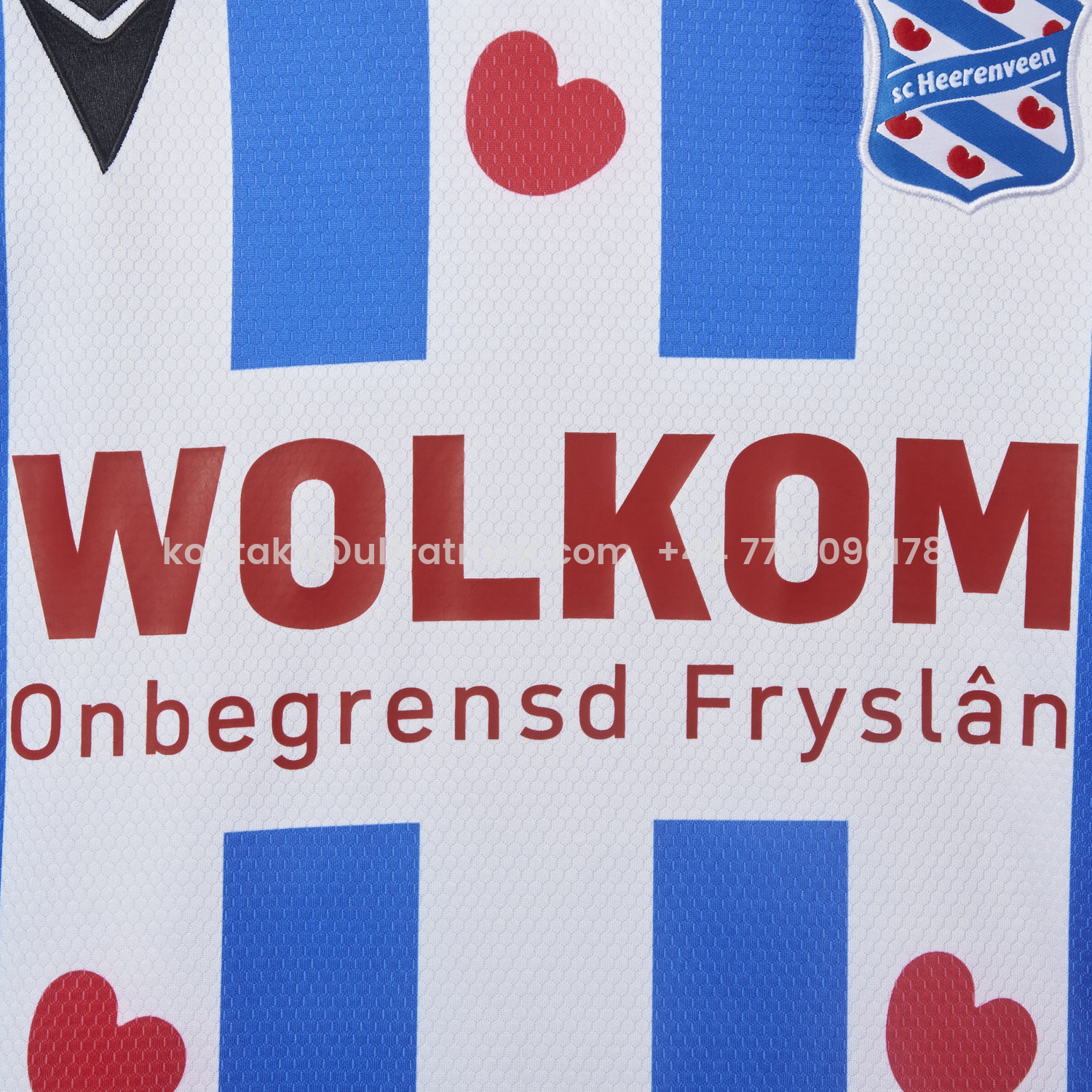UltraTrikot-SC Heerenveen 25-26 Home Jersey - Fans Version