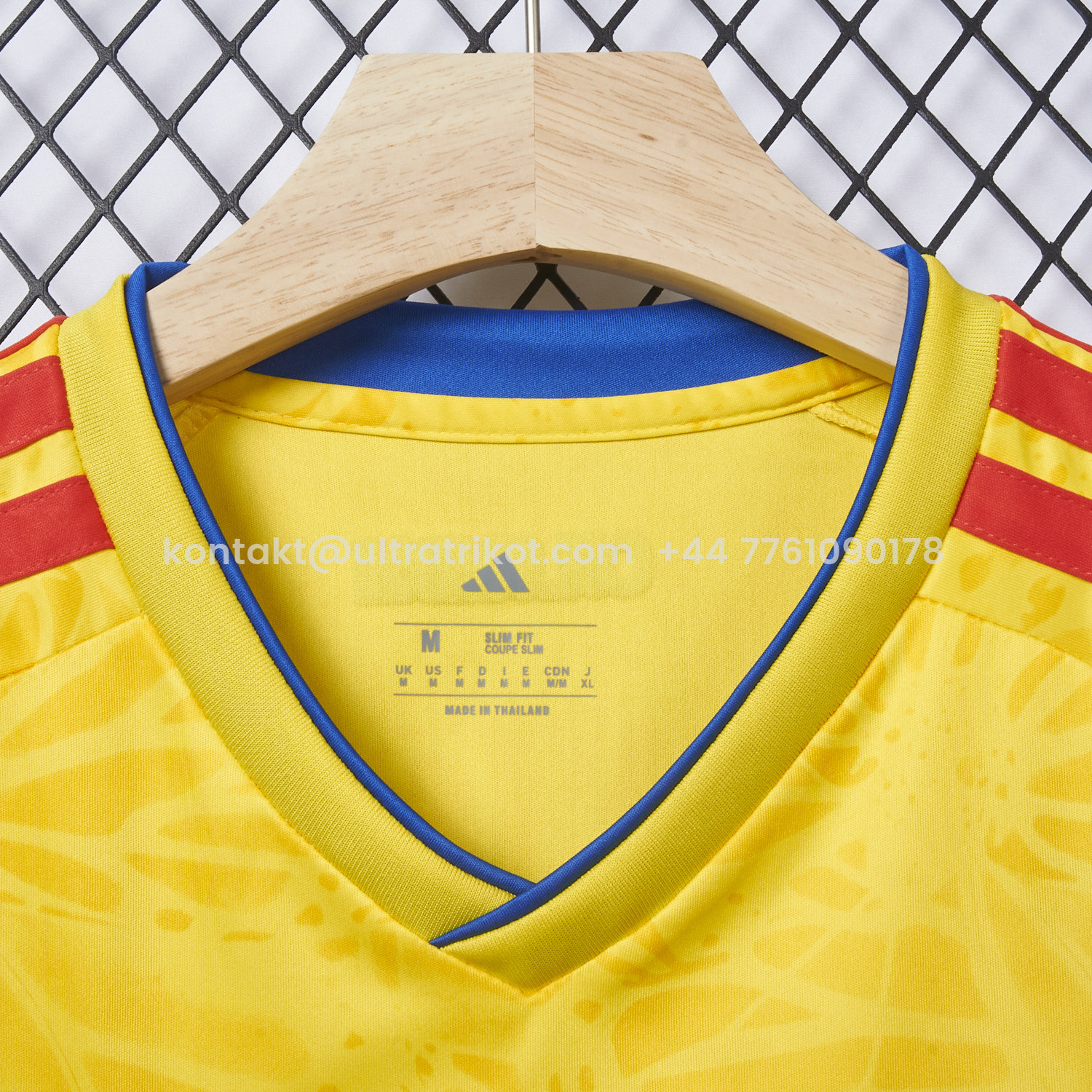 UltraTrikot-Women's Colombia 2026 Home Cropped Jersey