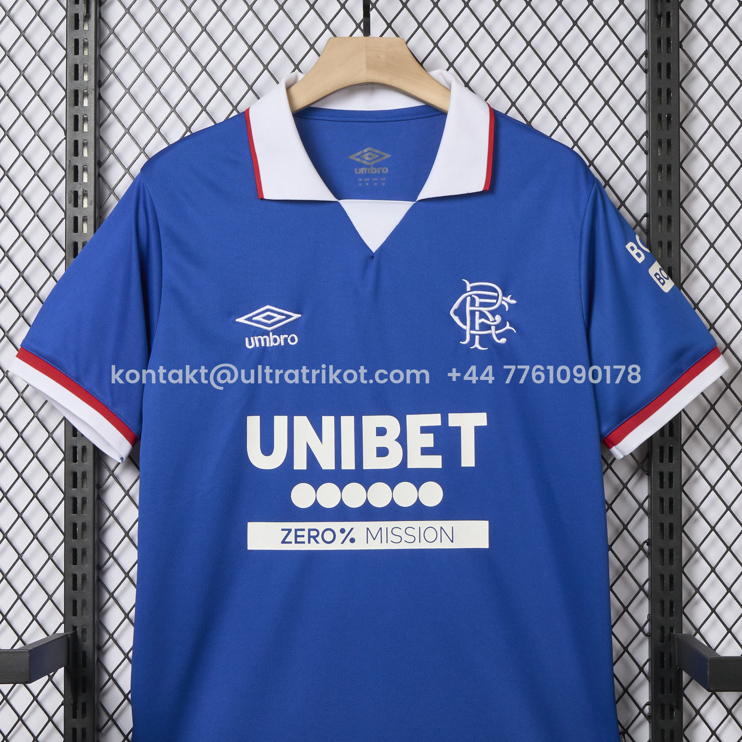UltraTrikot-Glasgow Rangers 25-26 Home Jersey - Fans Version