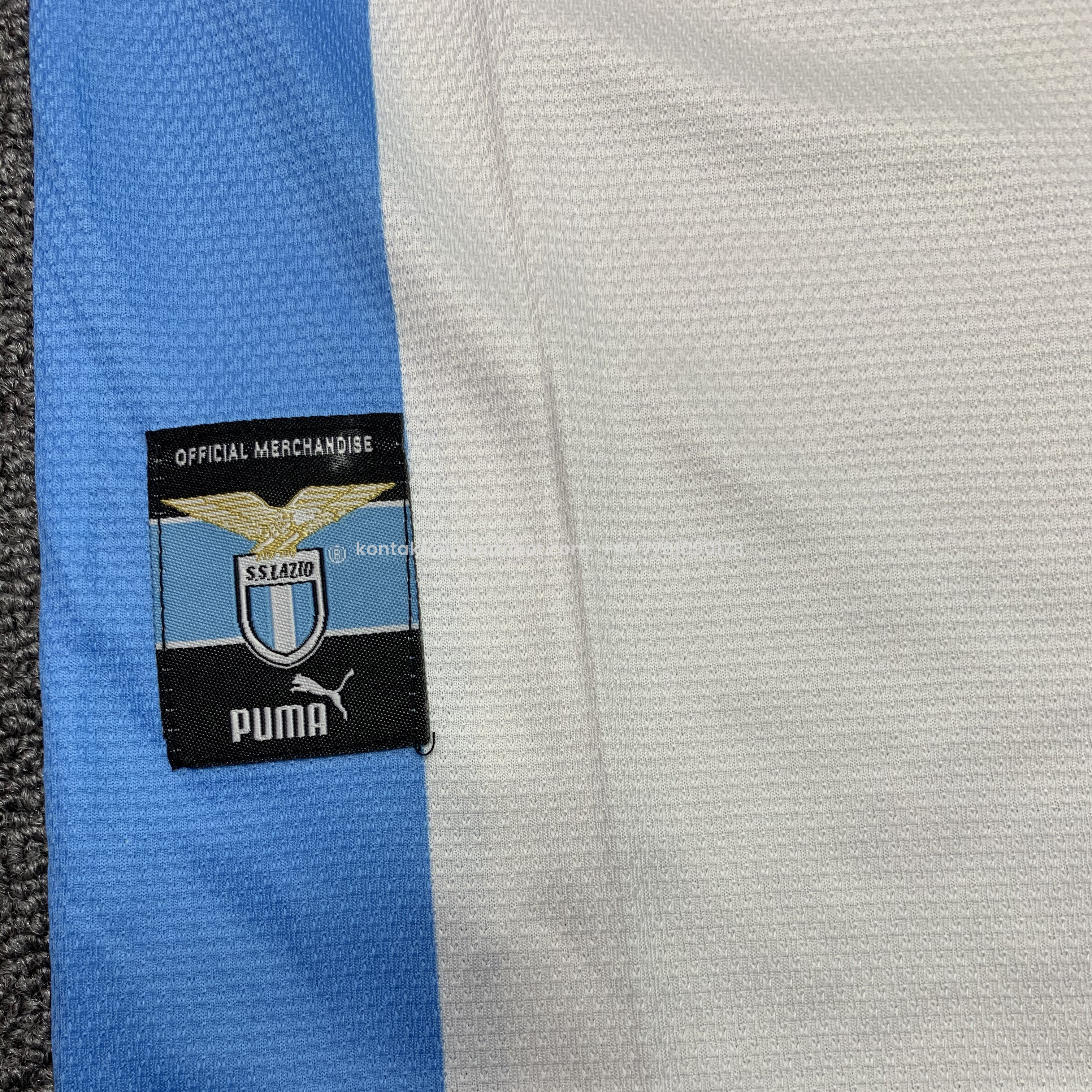 UltraTrikot-Retro Lazio 1999-00 European Home Stadium Jersey