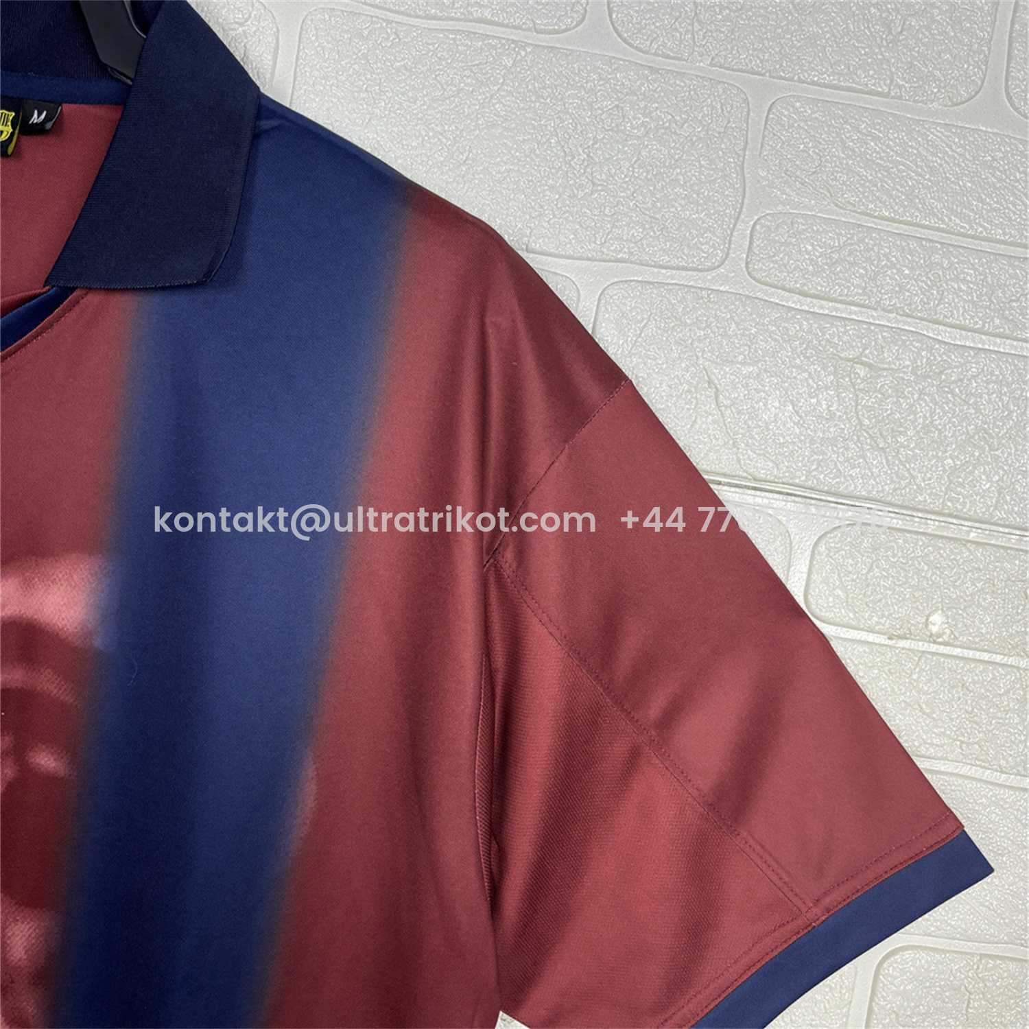 UltraTrikot-Barcelona x Travis Scott 2000-01 Home Retro Style Skeleton Jersey With Back Printing - Fans Version