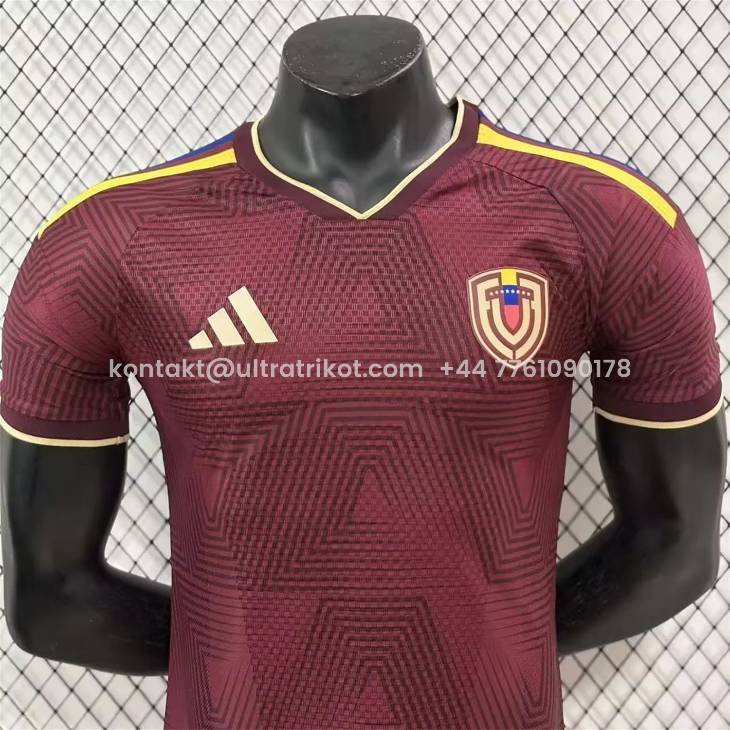 UltraTrikot-Venezuela 2026 Home Jersey - Player Version