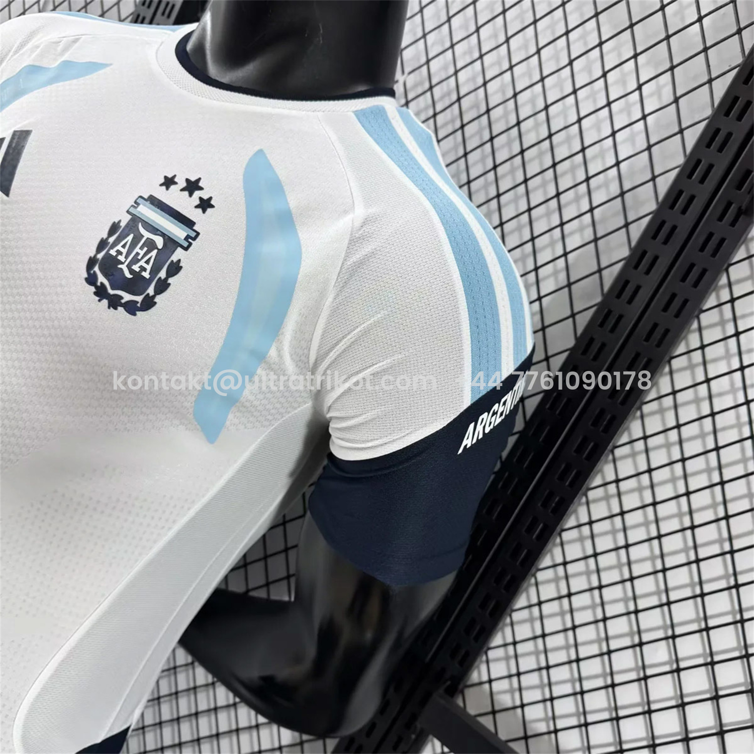 UltraTrikot-Argentina 2026 White Pre-Match Training Jersey - Player Version