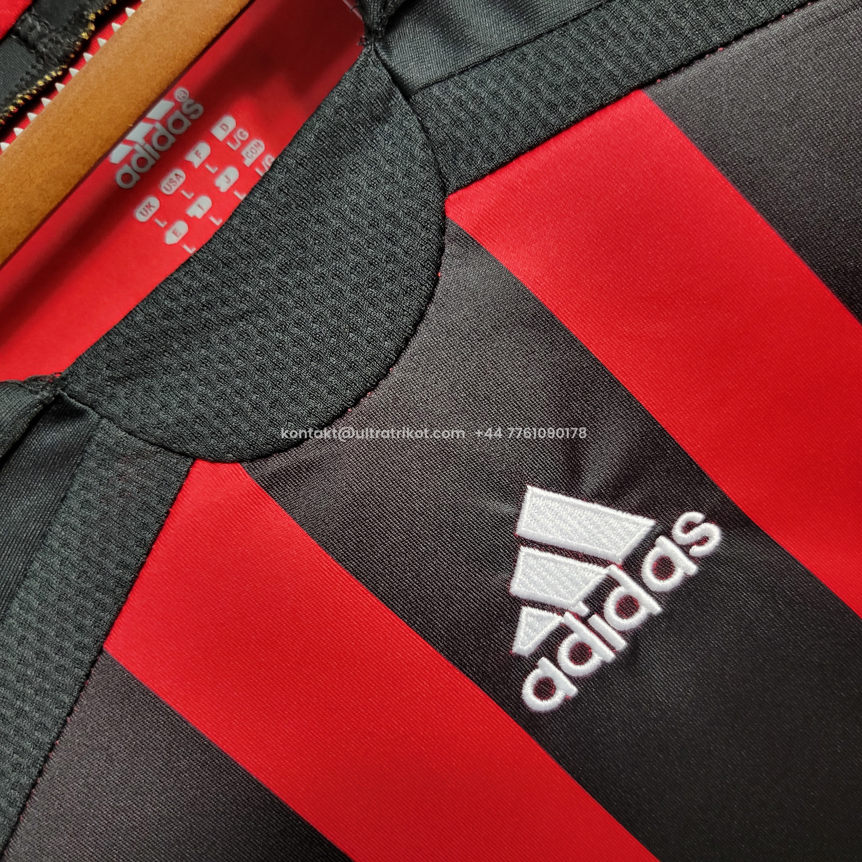 UltraTrikot-Retro AC Milan 06-07 Home Stadium Long Sleeve Jersey