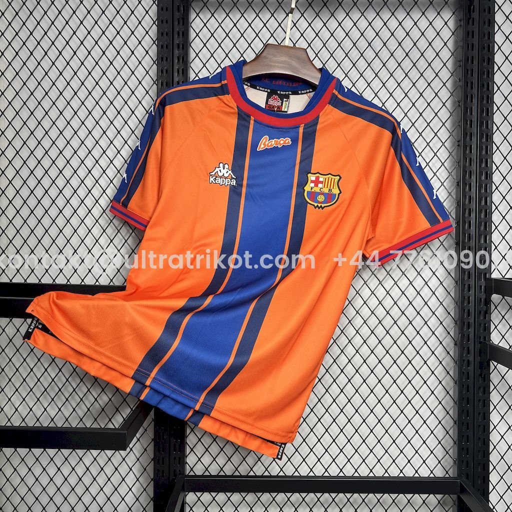 UltraTrikot-Retro Barcelona 1997-98 Away Jersey