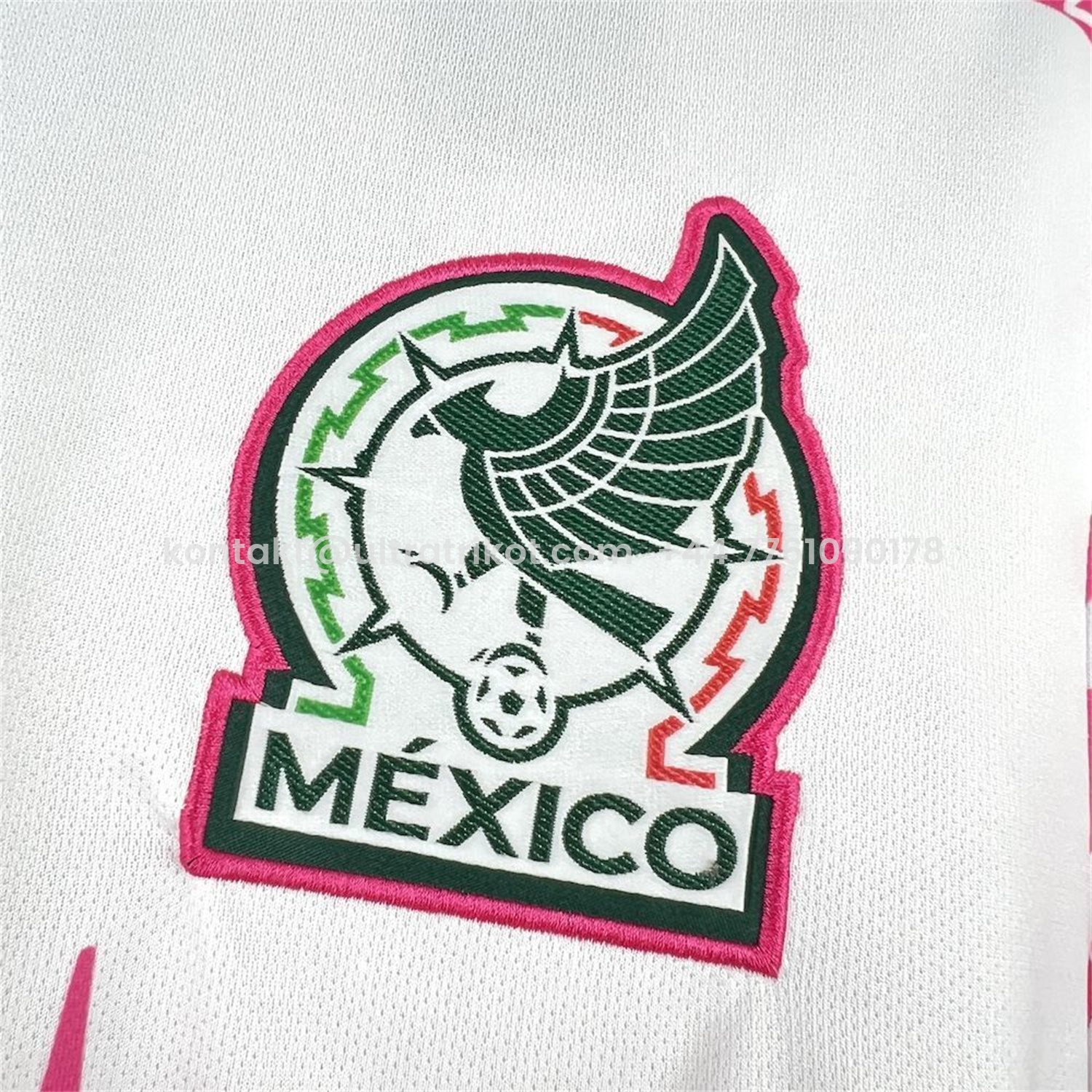 UltraTrikot-Mexico 25-26 Mayan Cvilization Pink And White Special Jersey - Fans Version