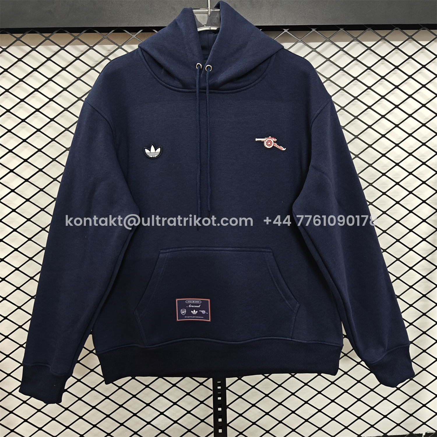 UltraTrikot-Arsenal 25-26 Originals Terrace Icon Unisex Pullover Hoodie