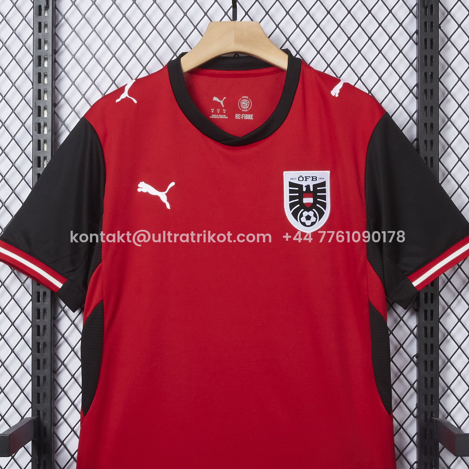 UltraTrikot-Austria 2026 Home Red Jersey - Fans Version