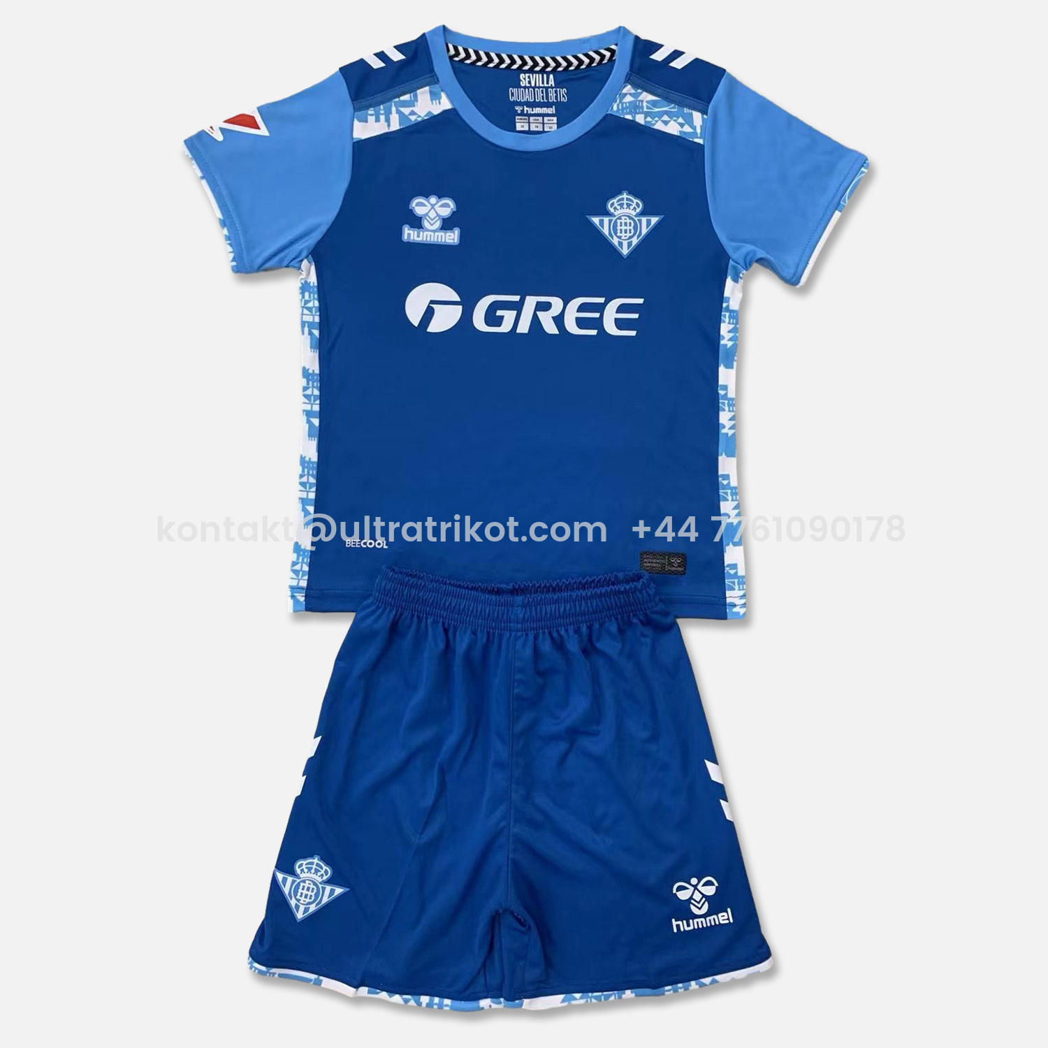 UltraTrikot-Real Betis 24-25 Third Men's Adult Jersey Set - Fans Version