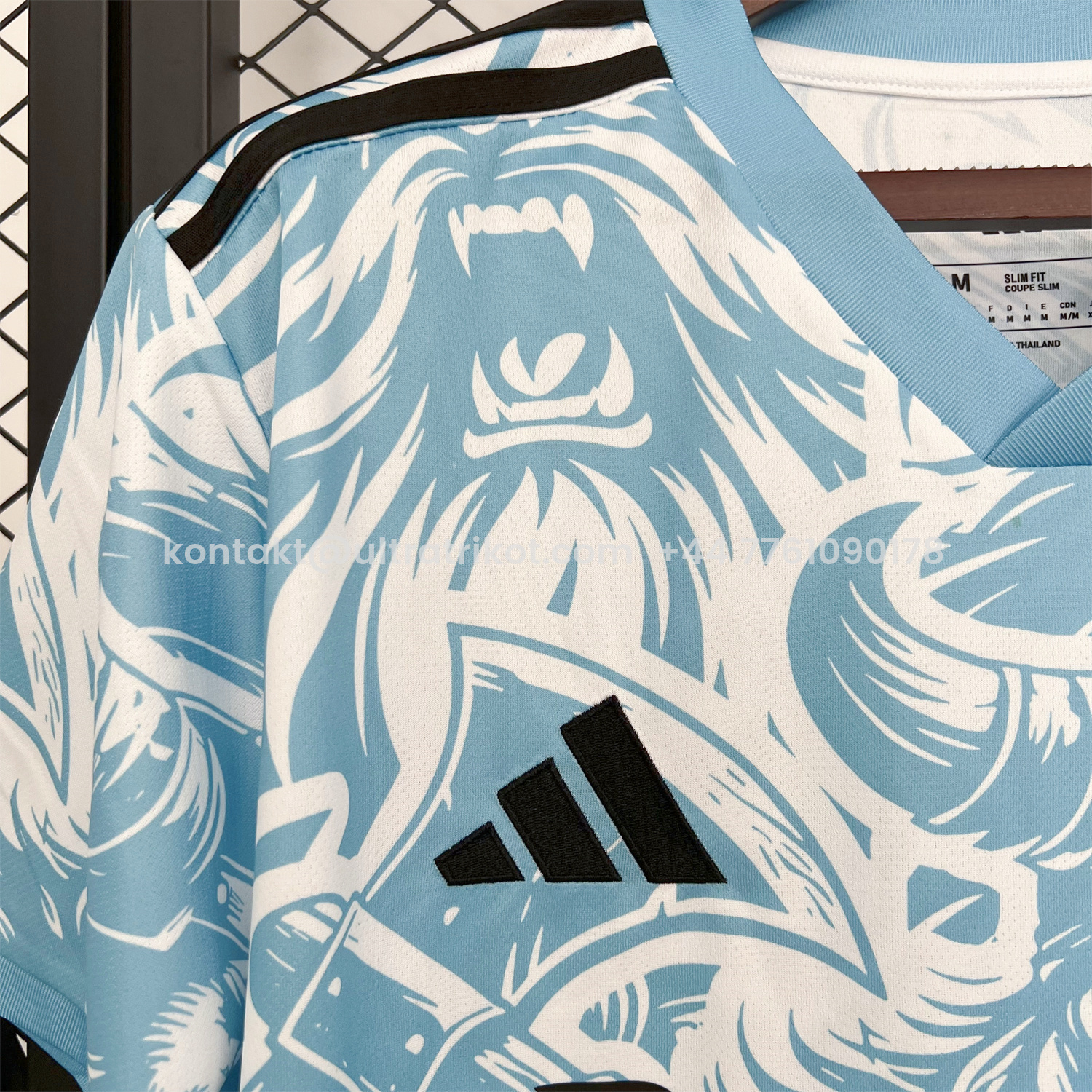 UltraTrikot-Real Madrid 25-26 Blue Viking Warrior Special Jersey - Fans Version