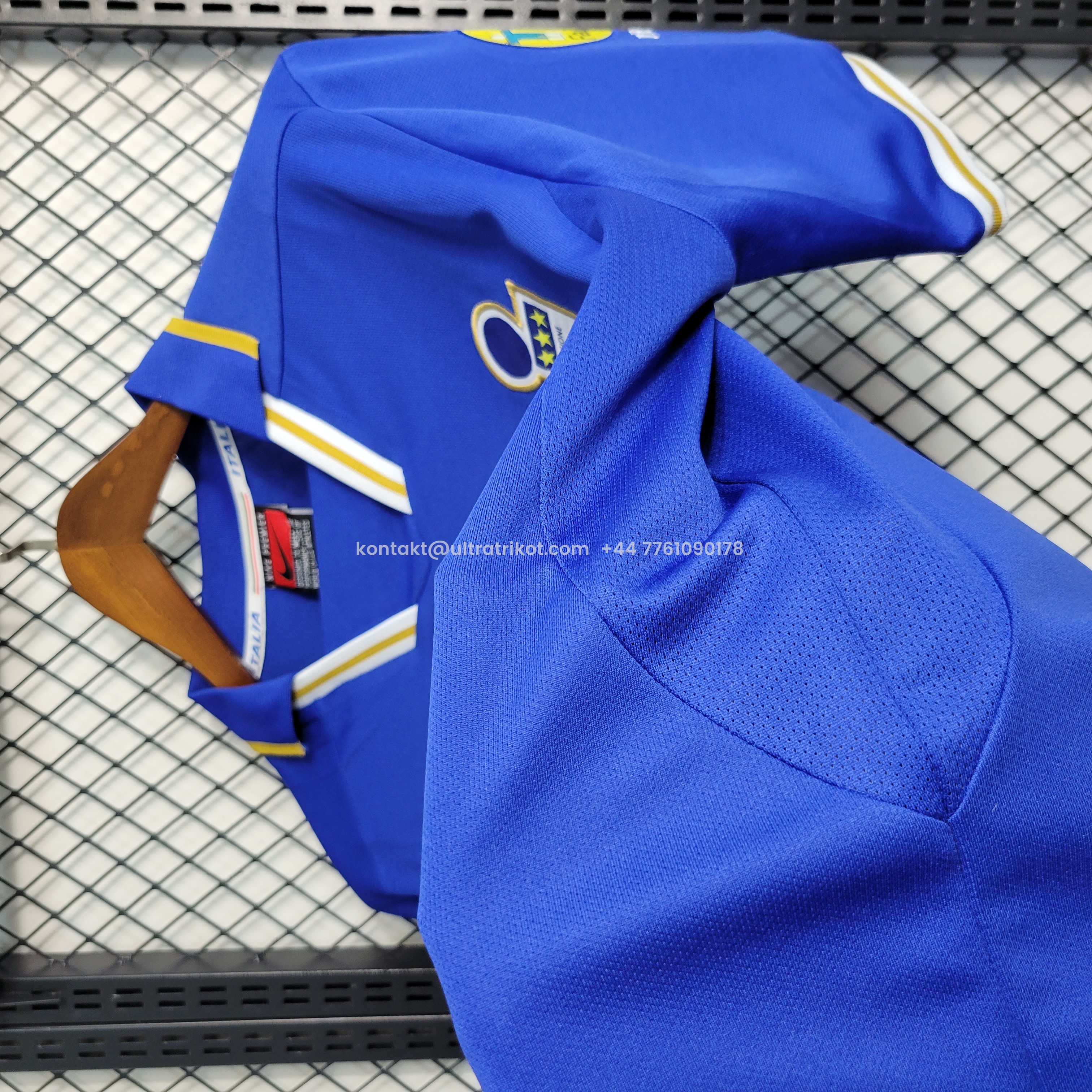 UltraTrikot-Retro Italy 1996 Home Stadium Jersey