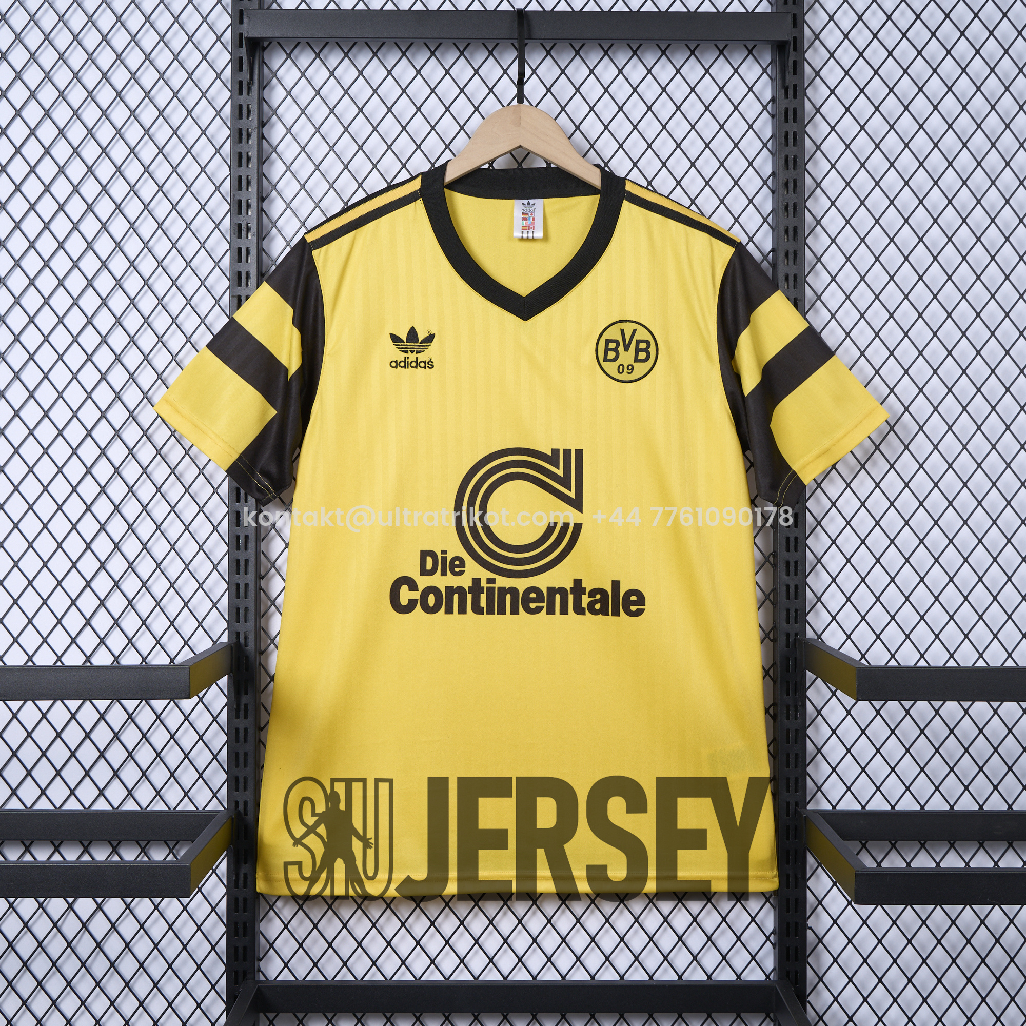 UltraTrikot-Retro Dortmund 1989-90 Anniversary Jersey