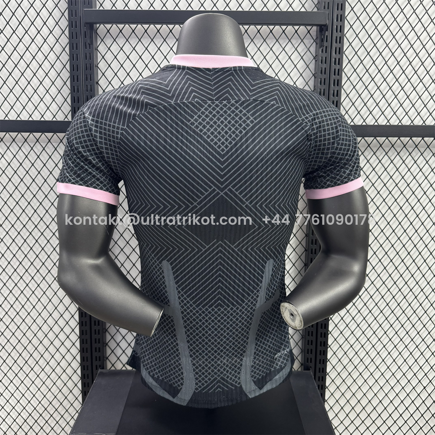 UltraTrikot-Inter Milan 25-26 Pink Snake Special Black Jersey - Player Version