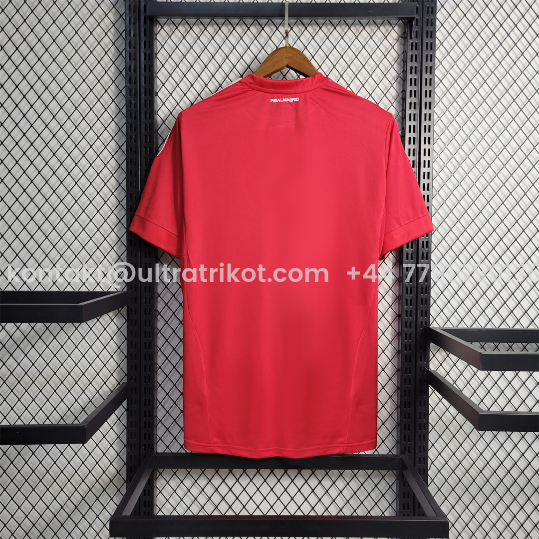 UltraTrikot-Retro Real Madrid 11-12 Third Red Jersey