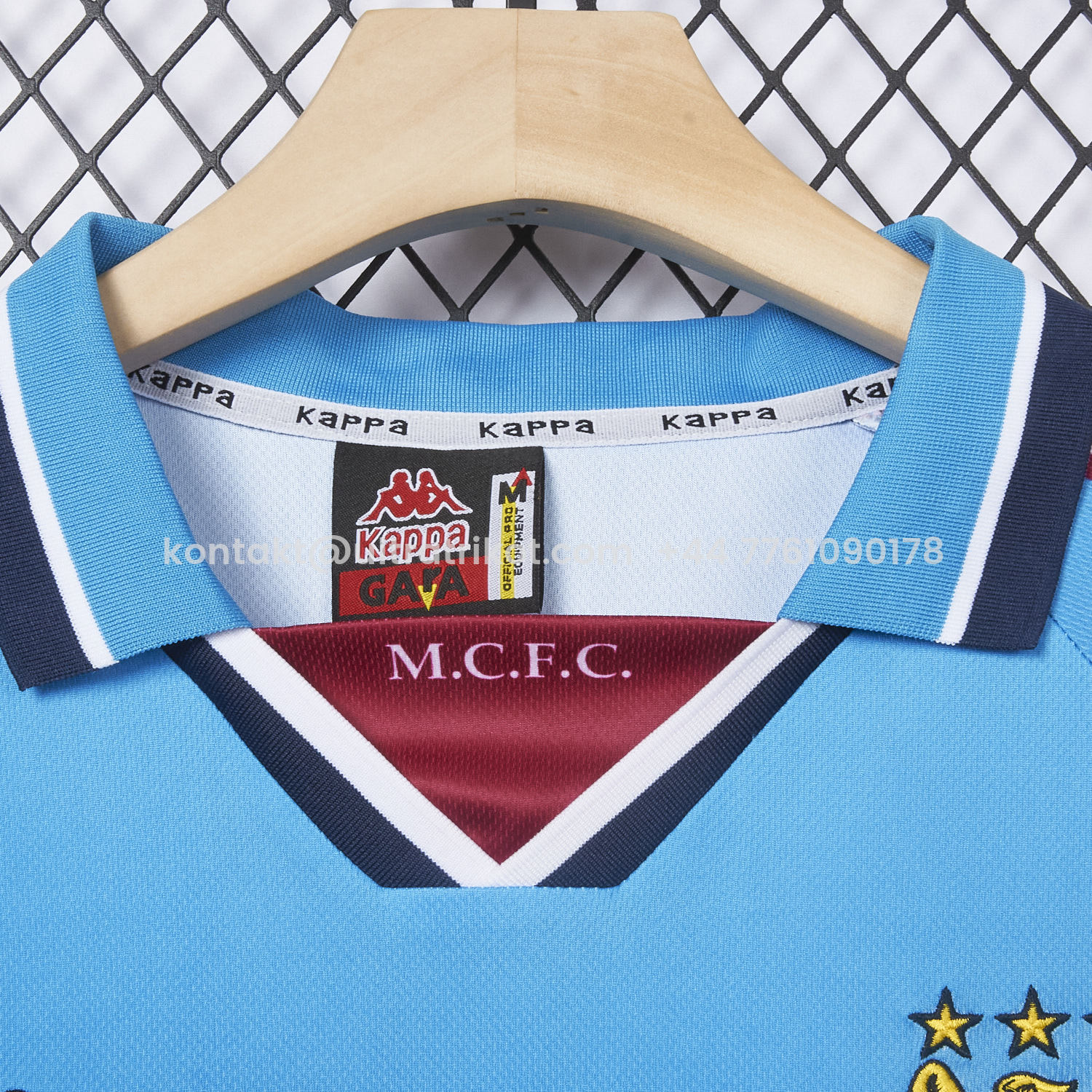 UltraTrikot-Retro Manchester City 1997-98 Home Jersey