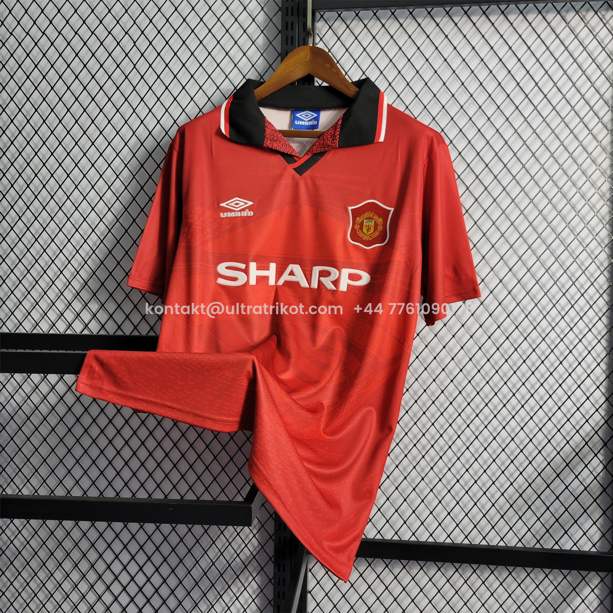 UltraTrikot-Retro Manchester United 94-96 Home Jersey