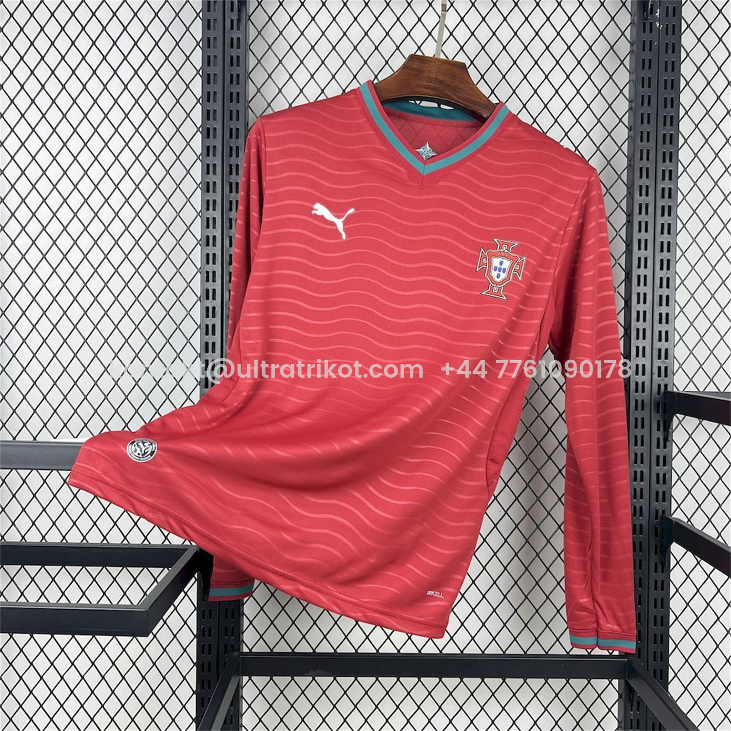 UltraTrikot-Portugal 2026 Home Long Sleeves Jersey - Fans Version