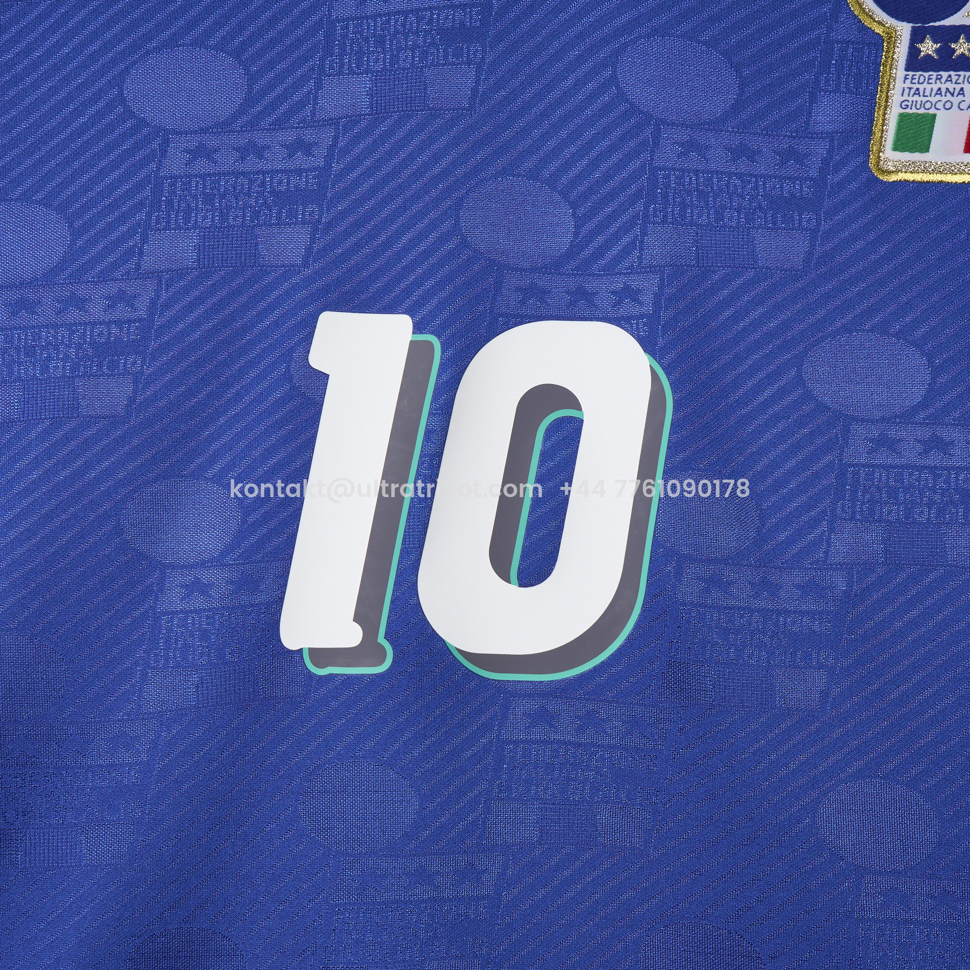 UltraTrikot-Retro Italy 1994 Home Stadium Jersey