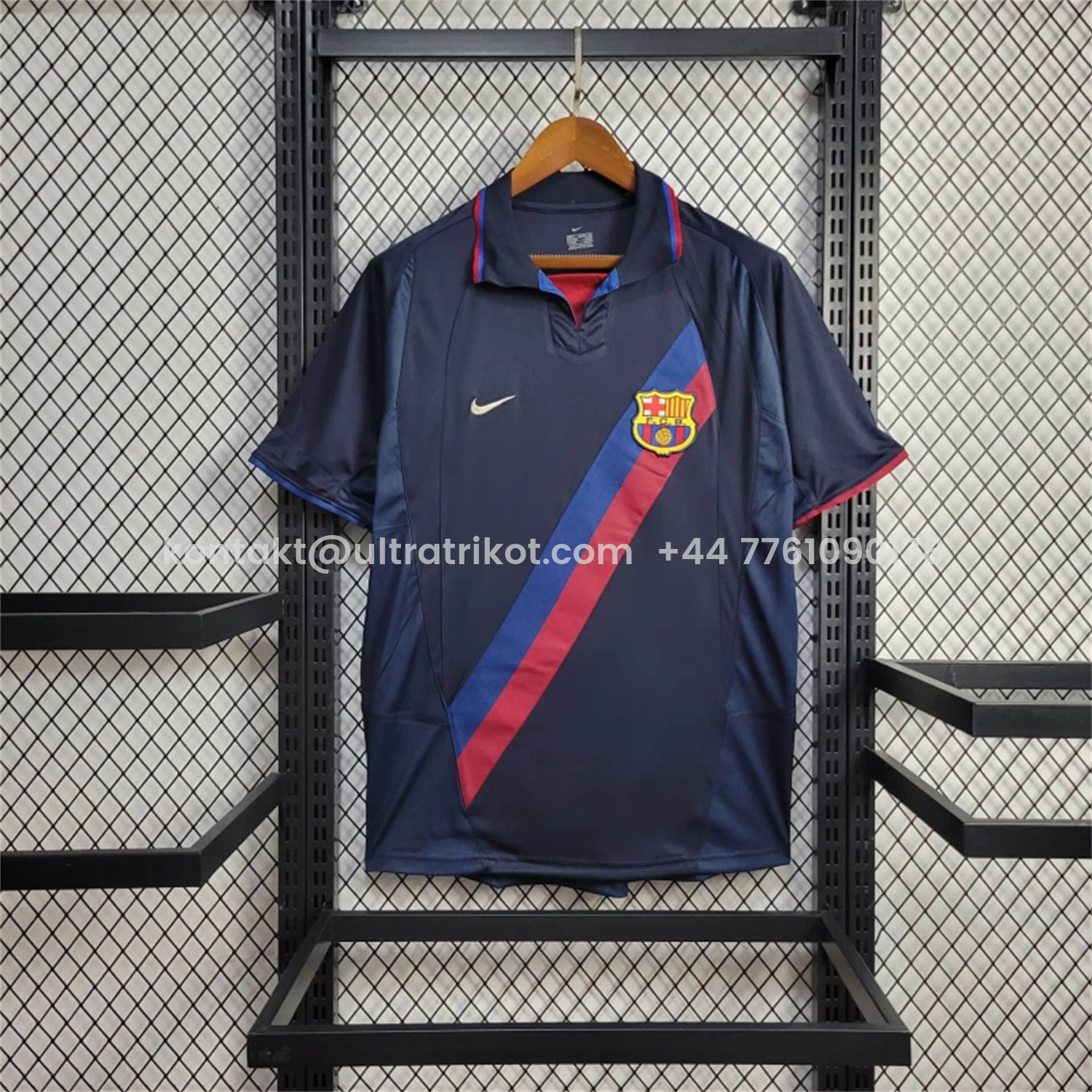 UltraTrikot-Retro Barcelona 02-03 Away Jersey