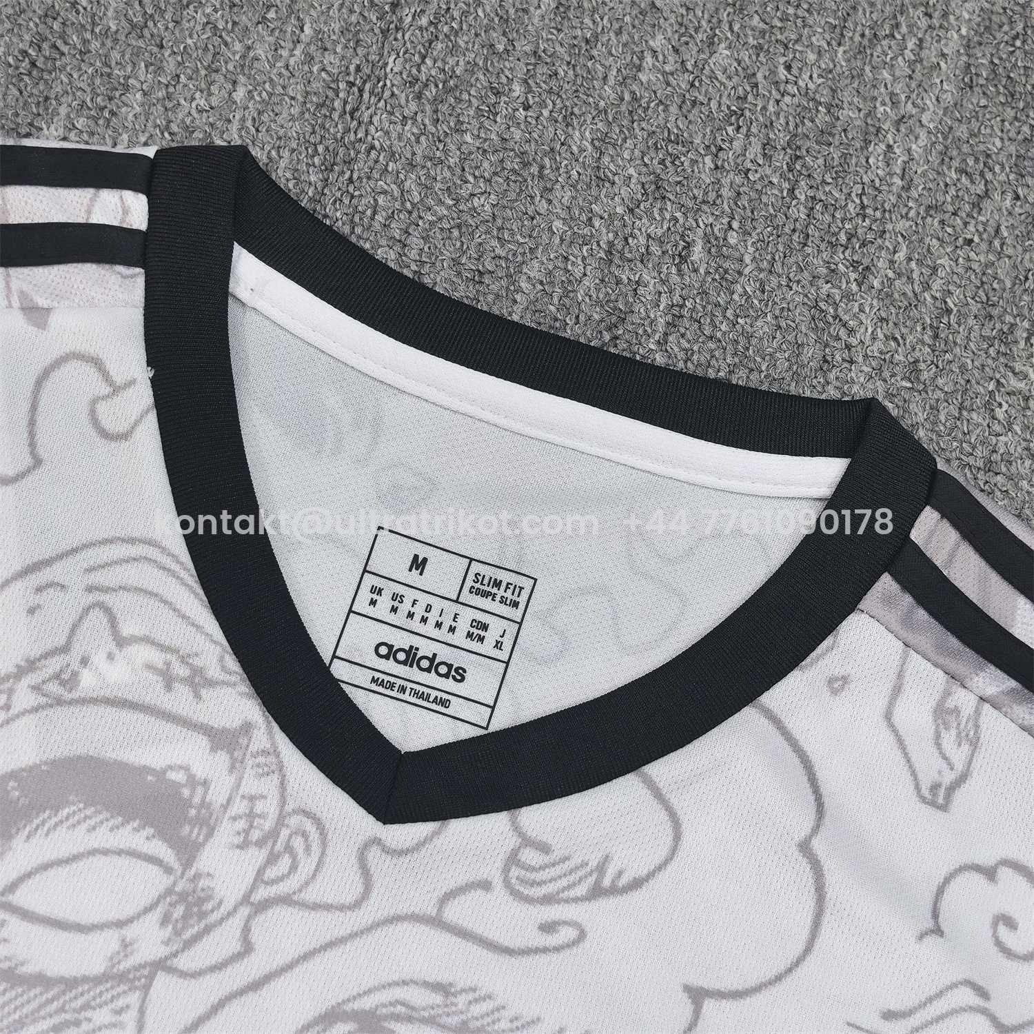UltraTrikot-Japan 25-26 One Piece Gear 5 White Jersey - Fans Version