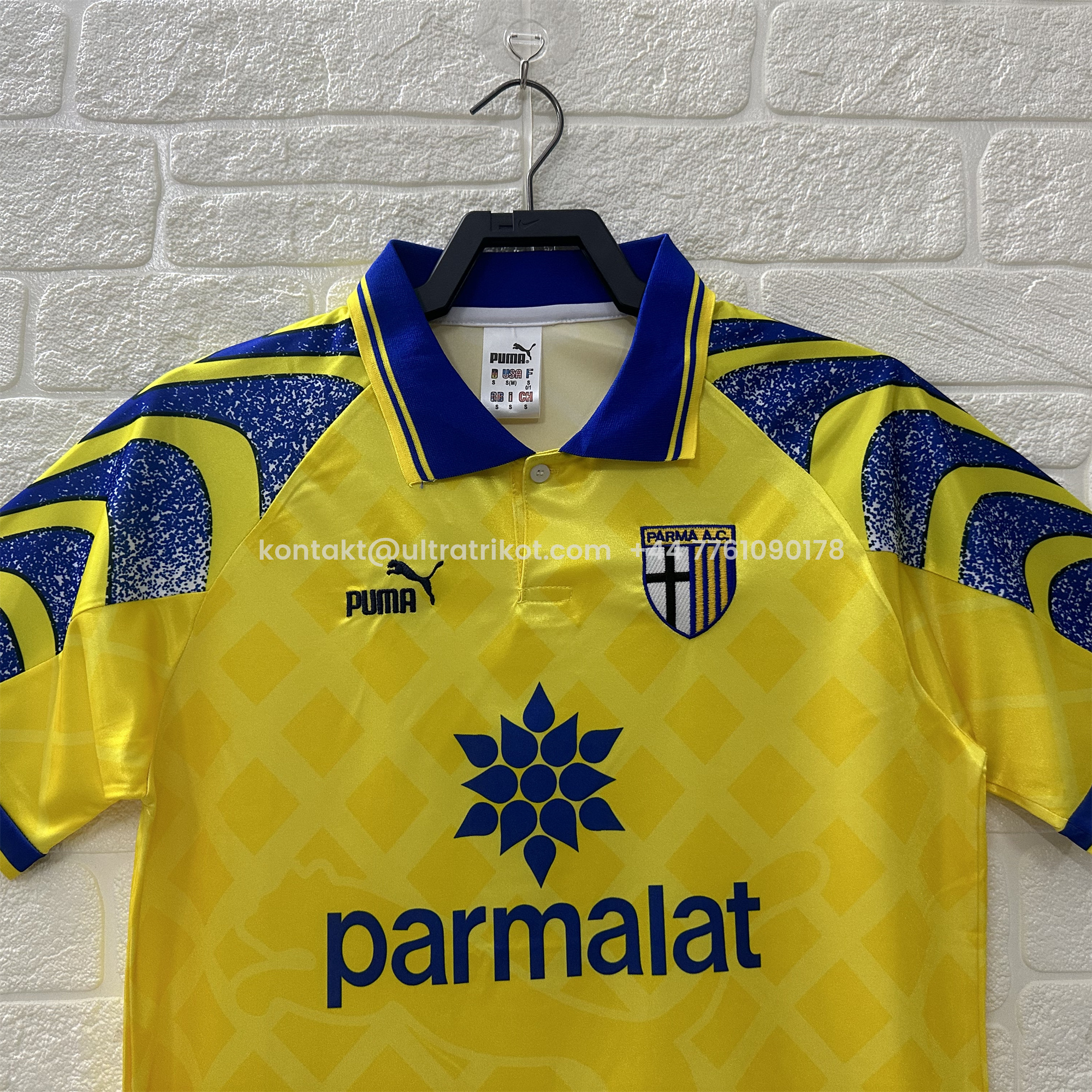 UltraTrikot-Retro Parma 1995-97 Away Jersey - Fans Version
