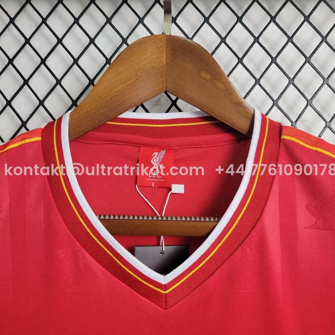 UltraTrikot-Retro Liver.pool 1986-87 Home Stadium Jersey