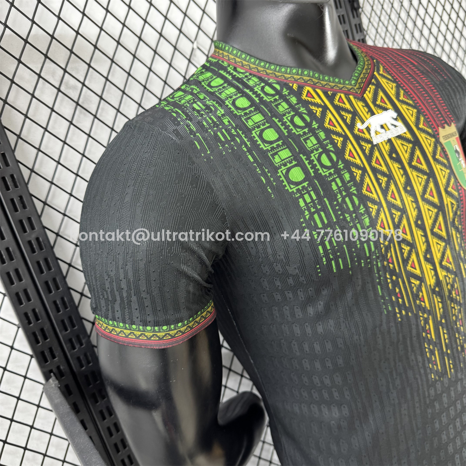 UltraTrikot-Mali 2025 Third Black Jersey - Player Version