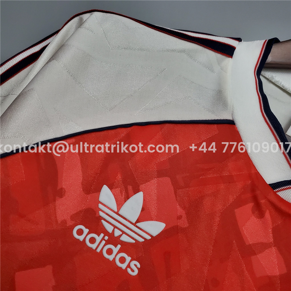 UltraTrikot-Retro Arsenal 90-92 Home Stadium Jersey