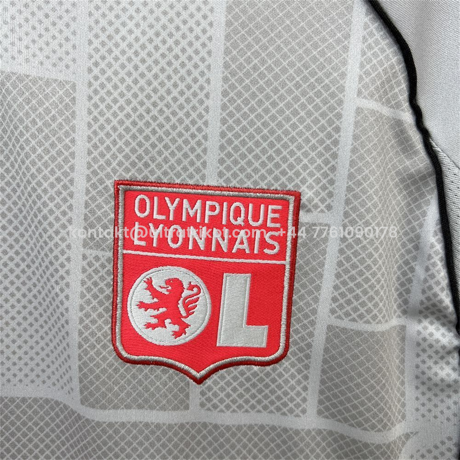 UltraTrikot-Lyon 25-26 Third Grey Jersey - Fans Version