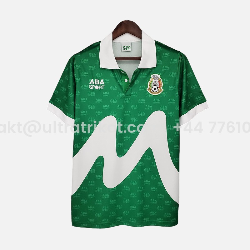 UltraTrikot-Retro Mexico 1995 Home Stadium Jersey