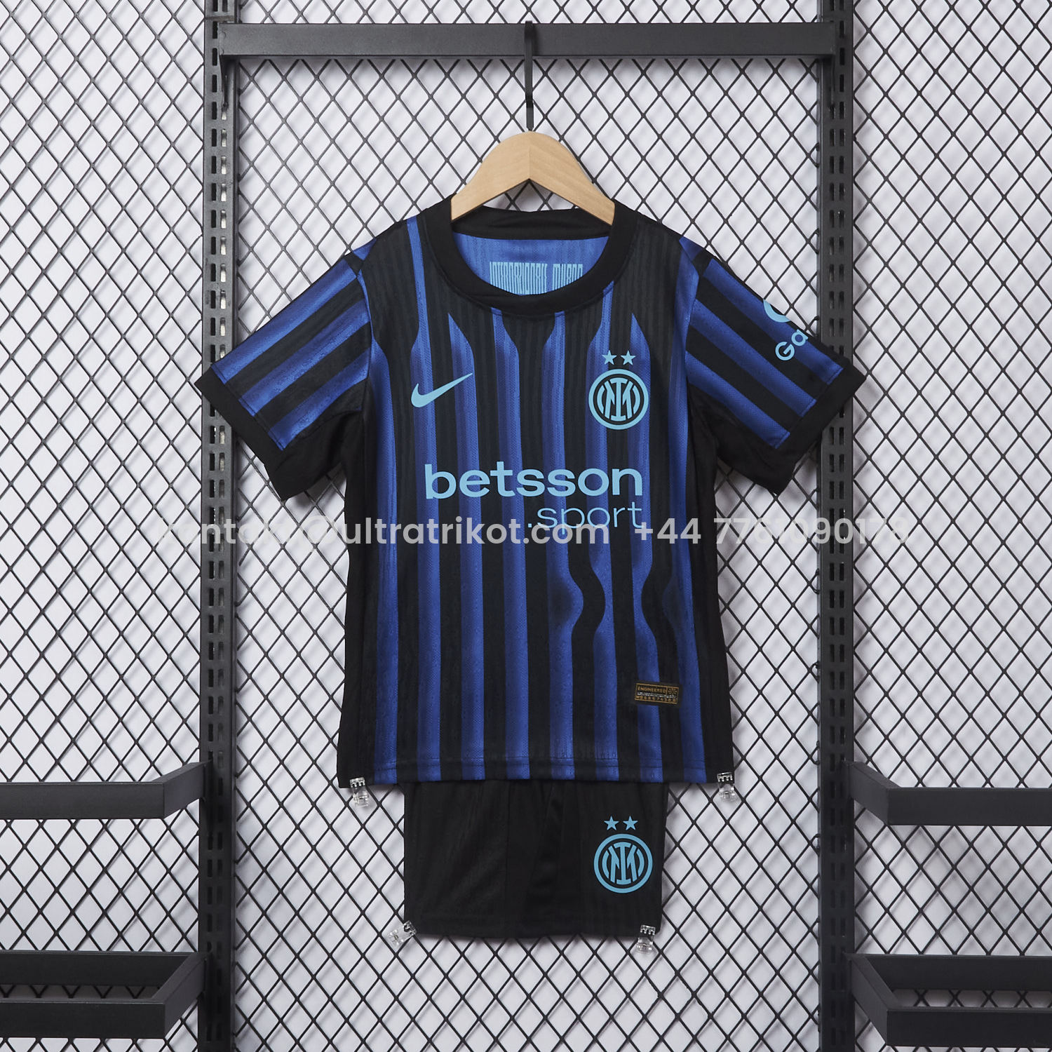 UltraTrikot-Inter Milan 25-26 Home Kids Kit - Player Version