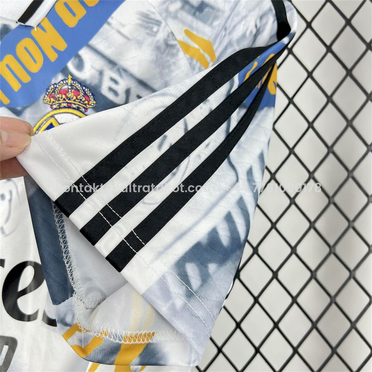 UltraTrikot-Real Madrid 25-26 Capture Of Camp Nou POLO White Special Jersey - Fans Version