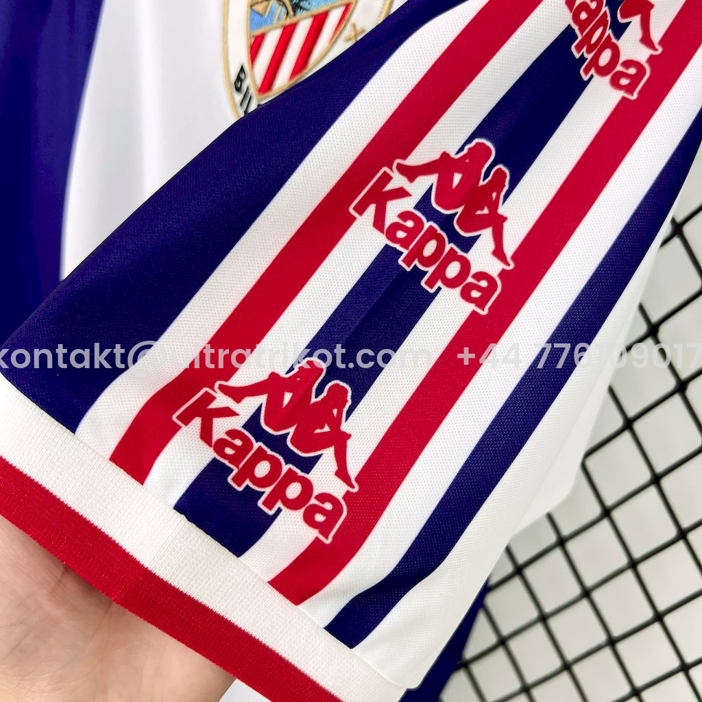 UltraTrikot-Retro Athletic Bilbao 1997-98 Away Unsponsored Jersey
