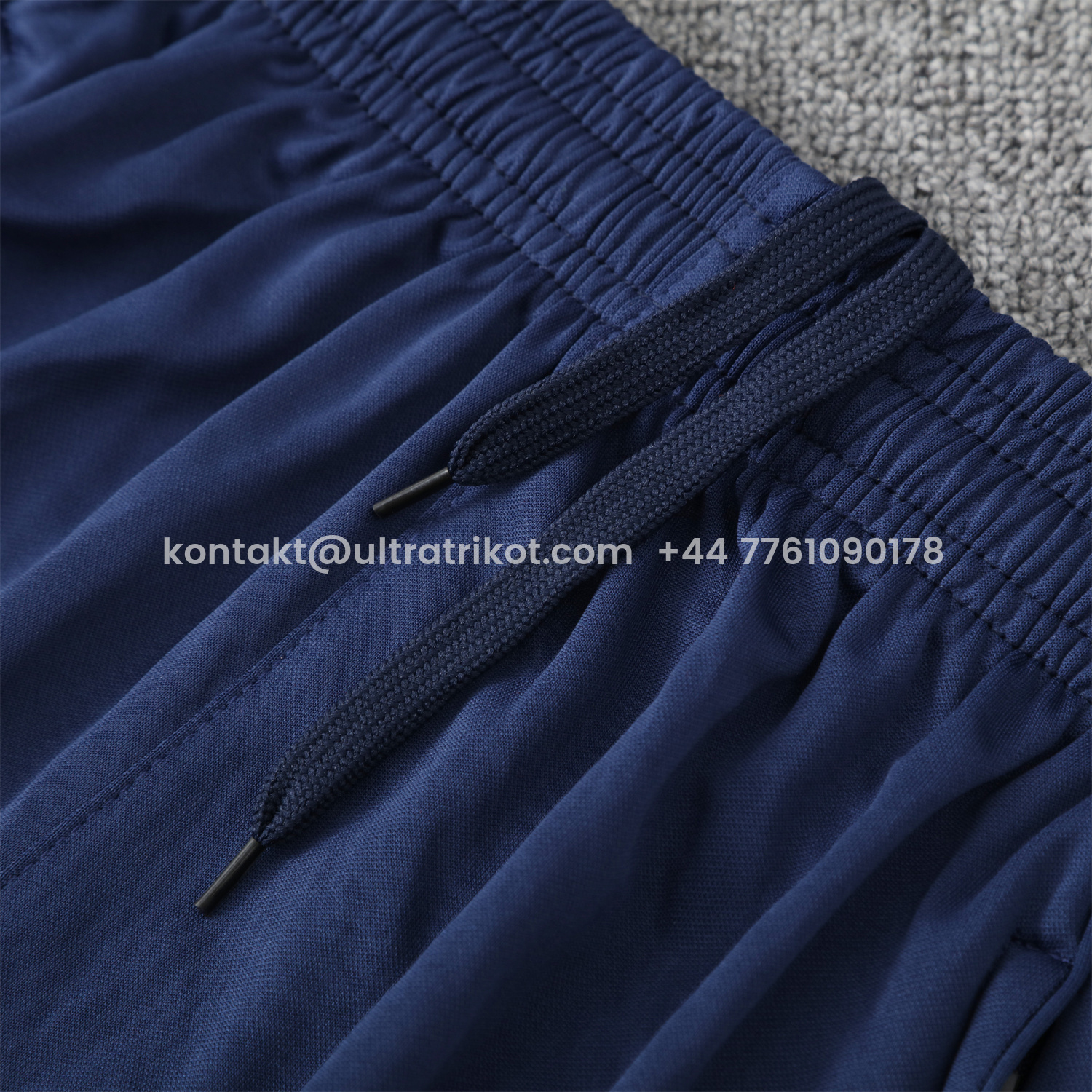 UltraTrikot-Real Madrid 25-26 Vest Training Set - Blue Water Pattern Top & Deep Blue Shorts