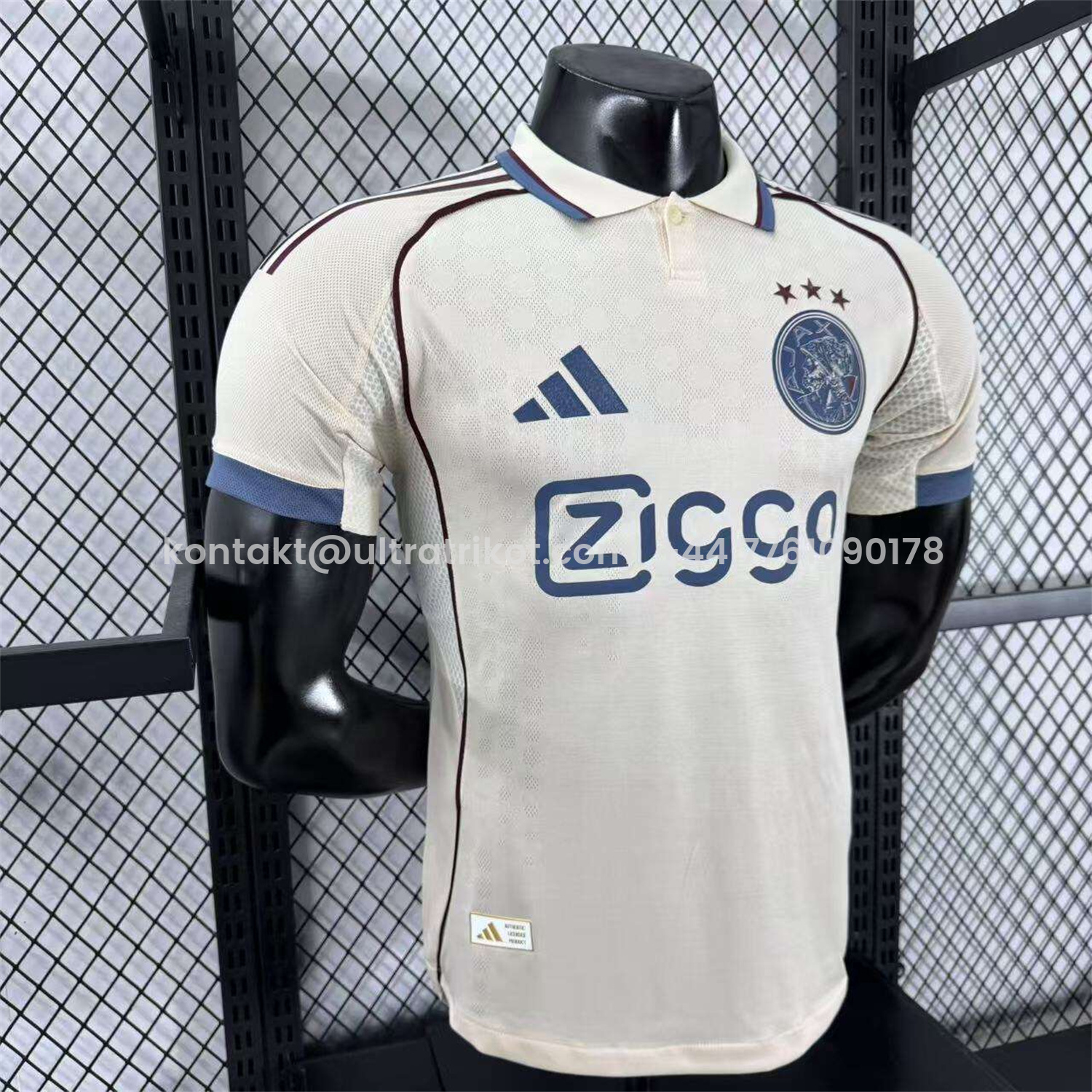 UltraTrikot-Ajax 25-26 Third Jersey - Player Version