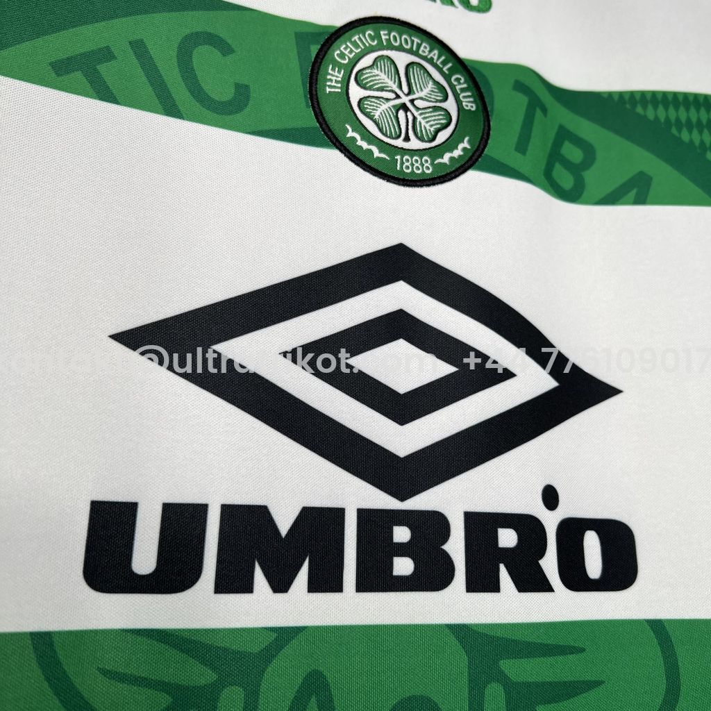 UltraTrikot-Retro Celtic 1998-99 Home Stadium Jersey