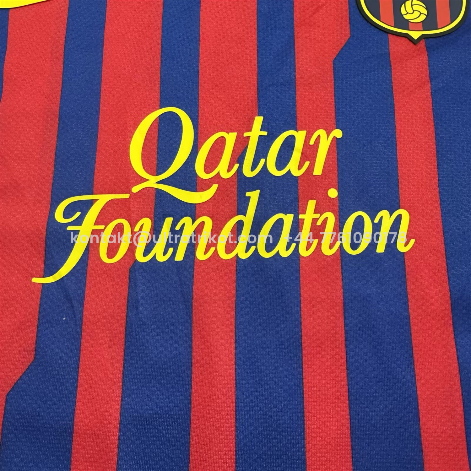 UltraTrikot-Retro Barcelona 2011-12 Home Kids Kit