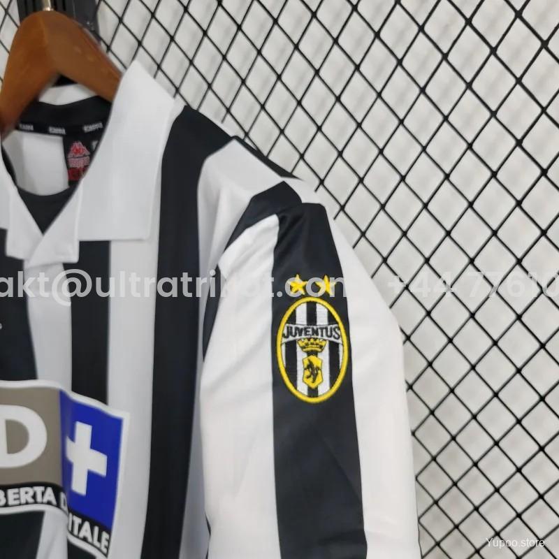 UltraTrikot-Retro Juventus 1998-99 Home Stadium Jersey