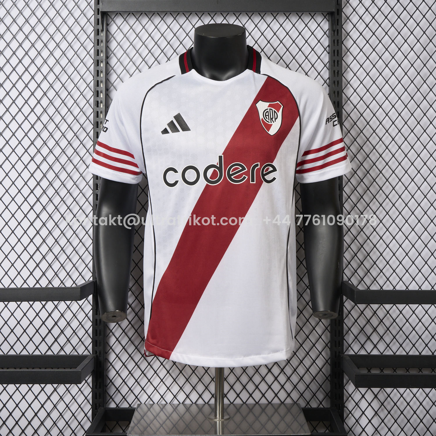 UltraTrikot-River Plate 25-26 Home Jersey - Player Version