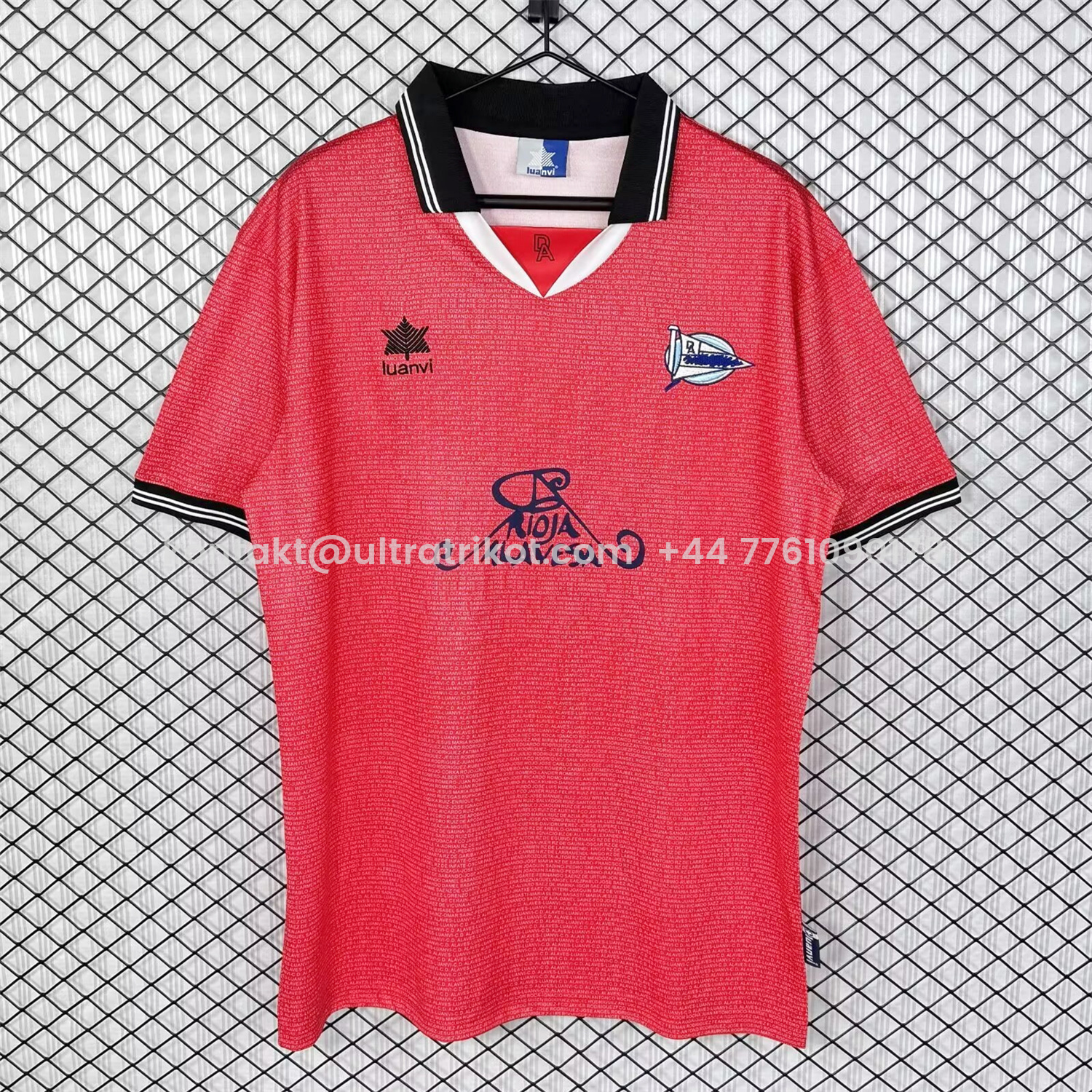 UltraTrikot-Retro Deportivo Alavés 2000-01 Away Jersey