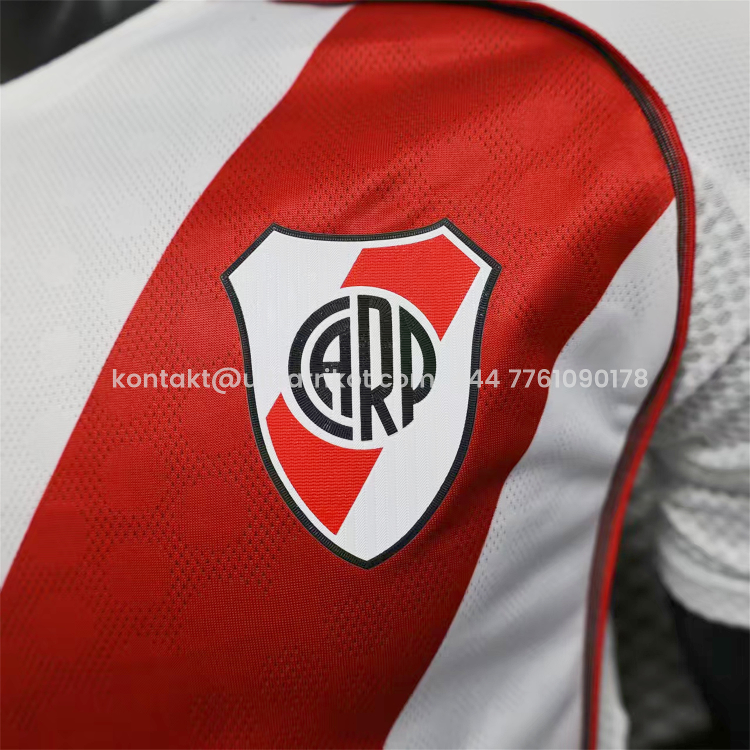 UltraTrikot-River Plate 25-26 Home Unsponsored Jersey - Player Version