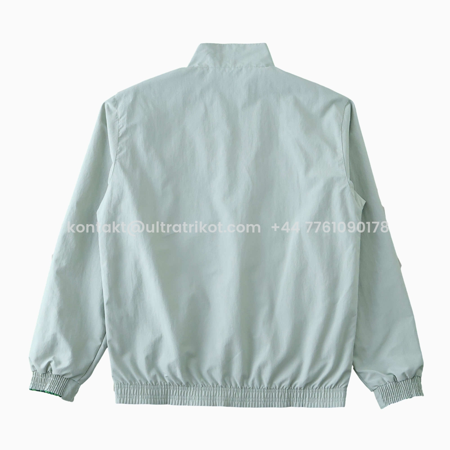 UltraTrikot-Retro Mexico 1994 Retro Style Double Sided Reversible Windbreaker - Green & Grey