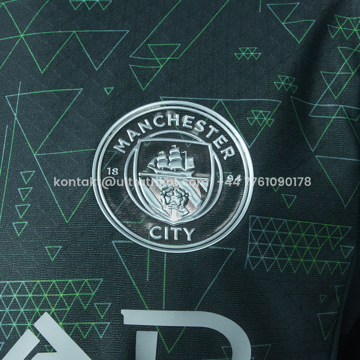 UltraTrikot-Manchester City 25-26 Fourth Green Jersey - Player Version