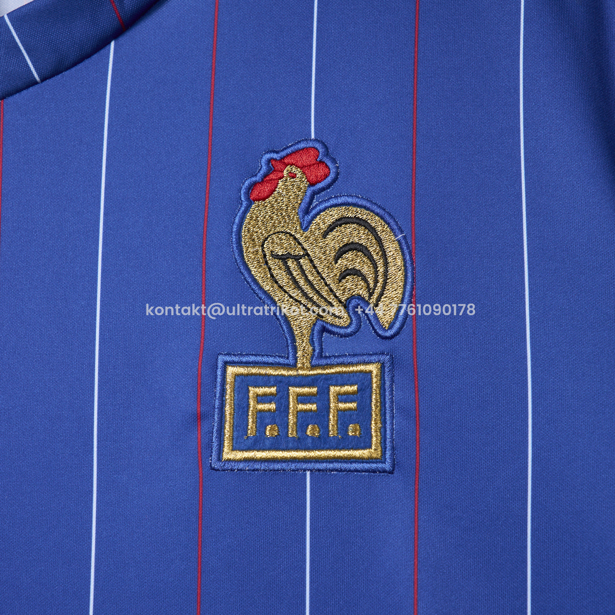 UltraTrikot-Retro France 1982 Home Stadium Jersey