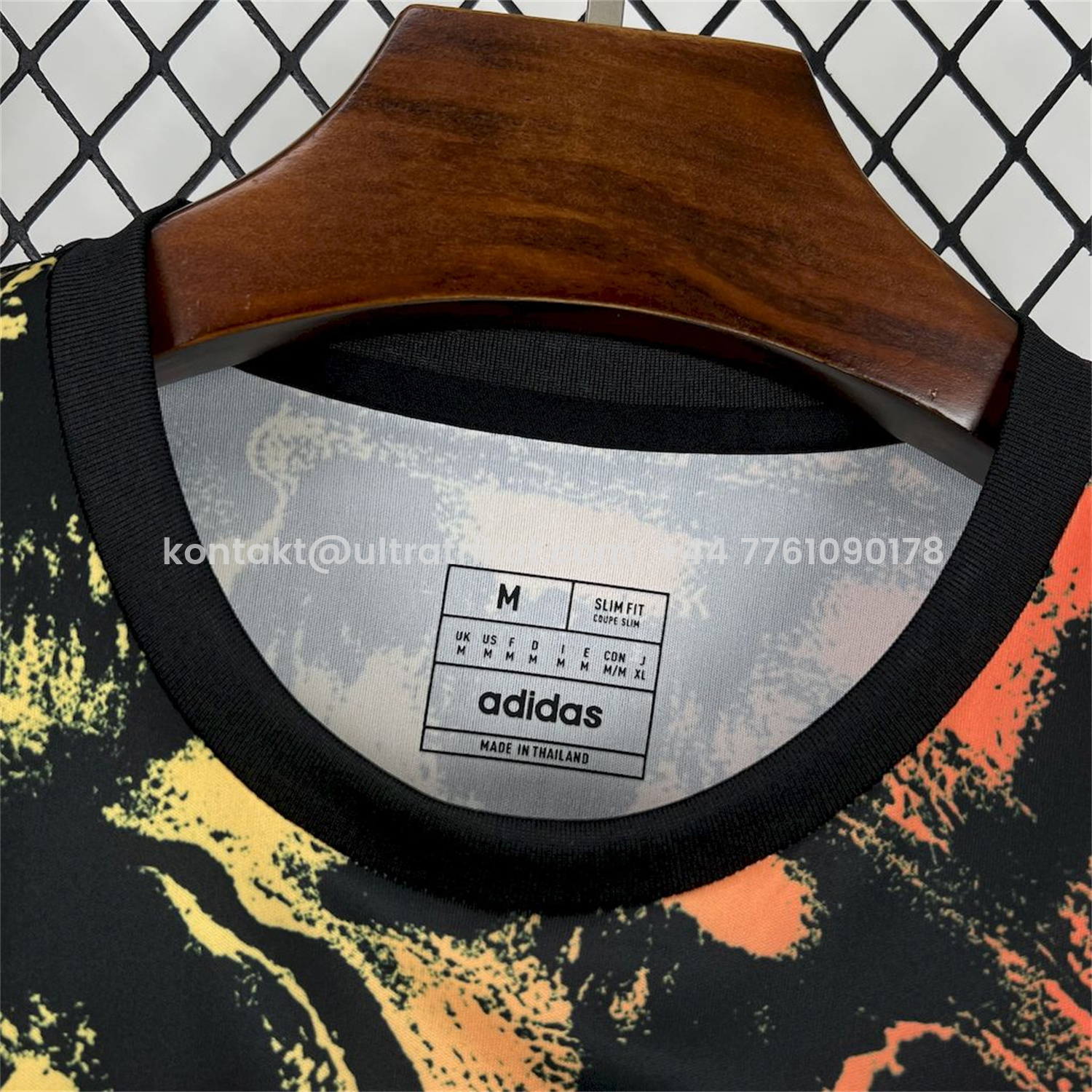 UltraTrikot-Newcastle United 25-26 Orange Red Graffiti Black Pre-Match Training Jersey - Fans Version