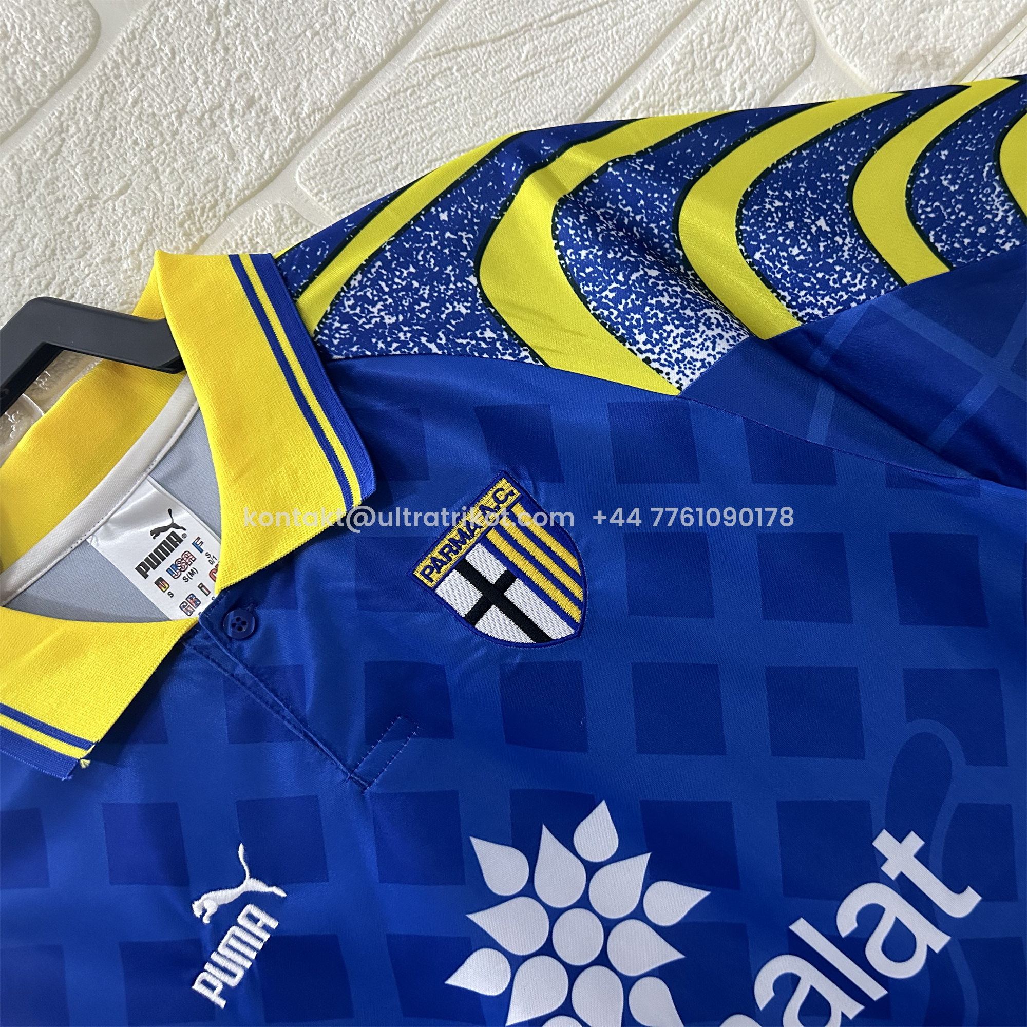 UltraTrikot-Retro Parma 1995-96 Third Jersey - Fans Version