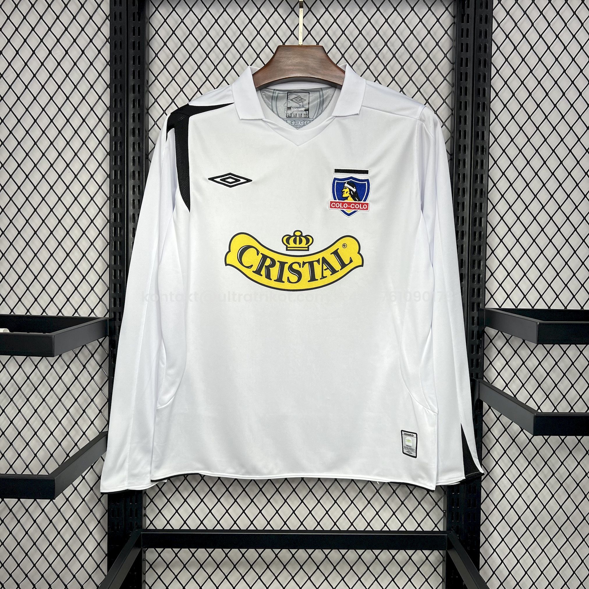 UltraTrikot-Retro Colo Colo 2006 Home Long Sleeve Jersey